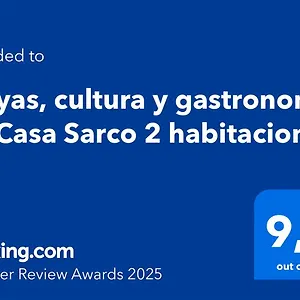 Playas, Cultura Y Gastronomia En Casa Sarco 2 Appartamento